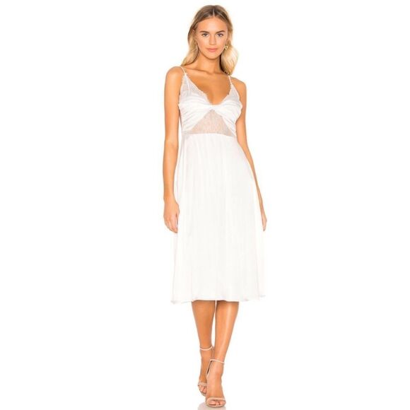 NWT CAMI NYC The Sofia Dress in White - Picture 11 of 11